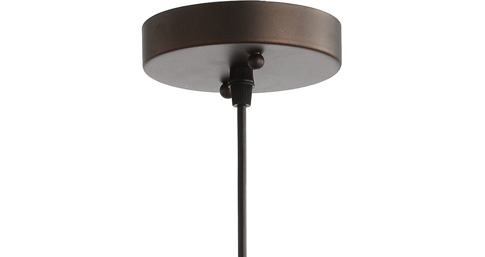 Slender 14.25" Adjustable Industrial Metal LED Pendant
