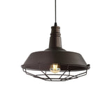 Slender 14.25" Adjustable Industrial Metal LED Pendant