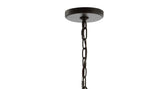 Kerouac 4-Light 21" Iron Modern Angled LED Chandelier