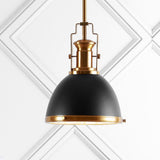 Patina 32" 5-Light Classic Minimalist Iron Inverted Gourd LED Chandelier