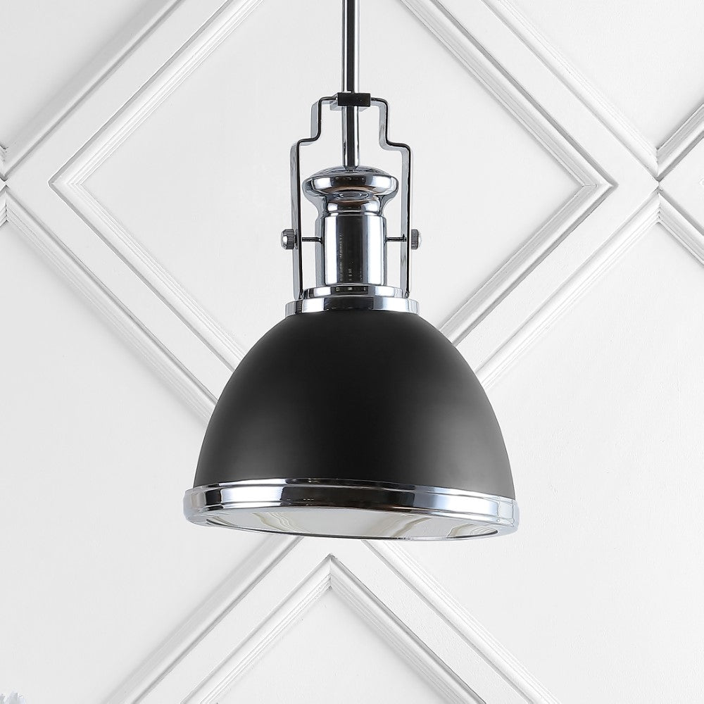 Patterson Adjustable Iron/Glass Vintage Classic LED Pendant