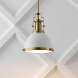 Patterson Adjustable Iron/Glass Vintage Classic LED Pendant