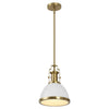 White/Brass Gold
