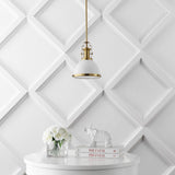 Patterson Adjustable Iron/Glass Vintage Classic LED Pendant