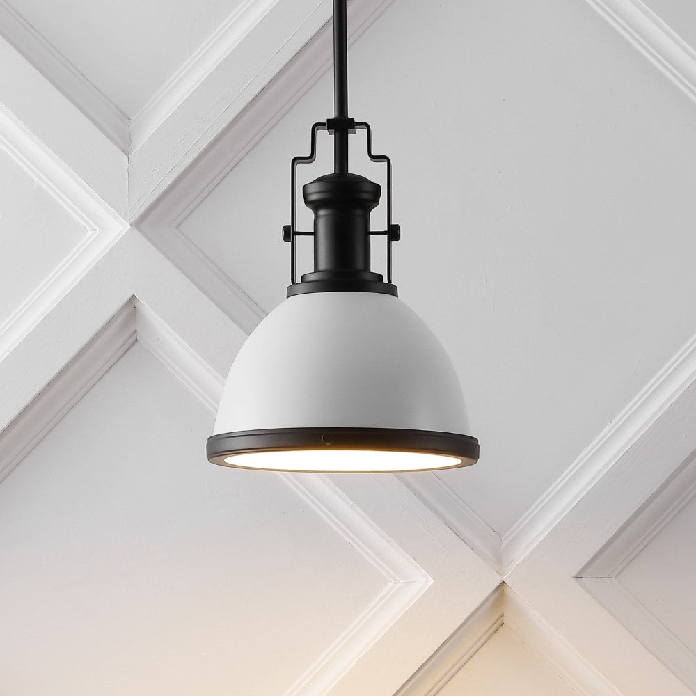 Patterson Adjustable Iron/Glass Vintage Classic LED Pendant