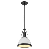 Patterson Adjustable Iron/Glass Vintage Classic LED Pendant