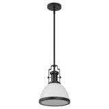 Patterson Adjustable Iron/Glass Vintage Classic LED Pendant