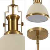 Patterson Adjustable Iron/Glass Vintage Classic LED Pendant