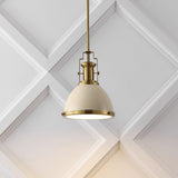 Patterson Adjustable Iron/Glass Vintage Classic LED Pendant