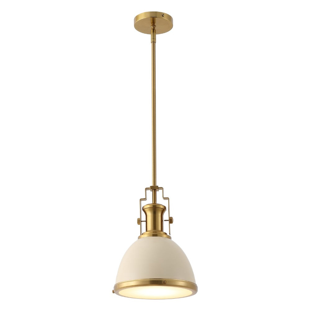 Patterson Adjustable Iron/Glass Vintage Classic LED Pendant