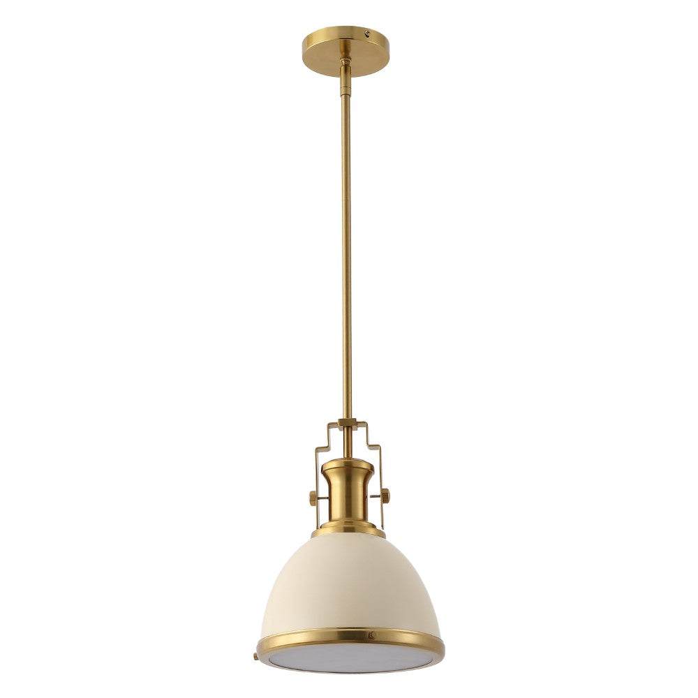 Patterson Adjustable Iron/Glass Vintage Classic LED Pendant