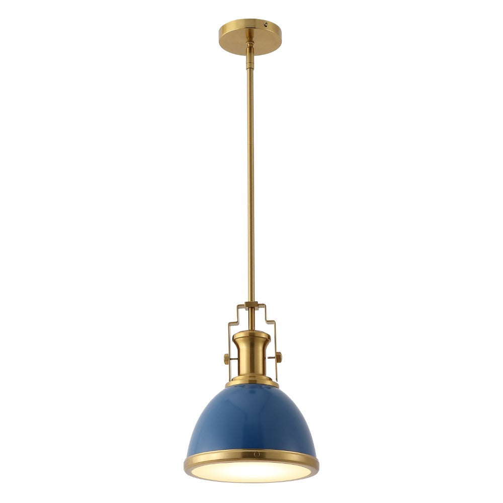 Patterson Adjustable Iron/Glass Vintage Classic LED Pendant