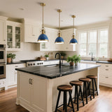 Patterson Adjustable Iron/Glass Vintage Classic LED Pendant