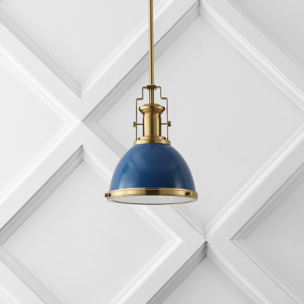 Patterson Adjustable Iron/Glass Vintage Classic LED Pendant