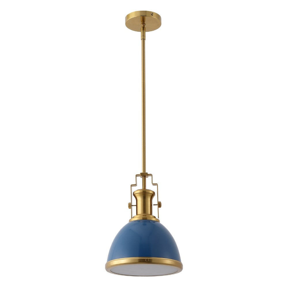 Patterson Adjustable Iron/Glass Vintage Classic LED Pendant