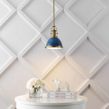 Patterson Adjustable Iron/Glass Vintage Classic LED Pendant