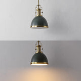 Patterson Adjustable Iron/Glass Vintage Classic LED Pendant