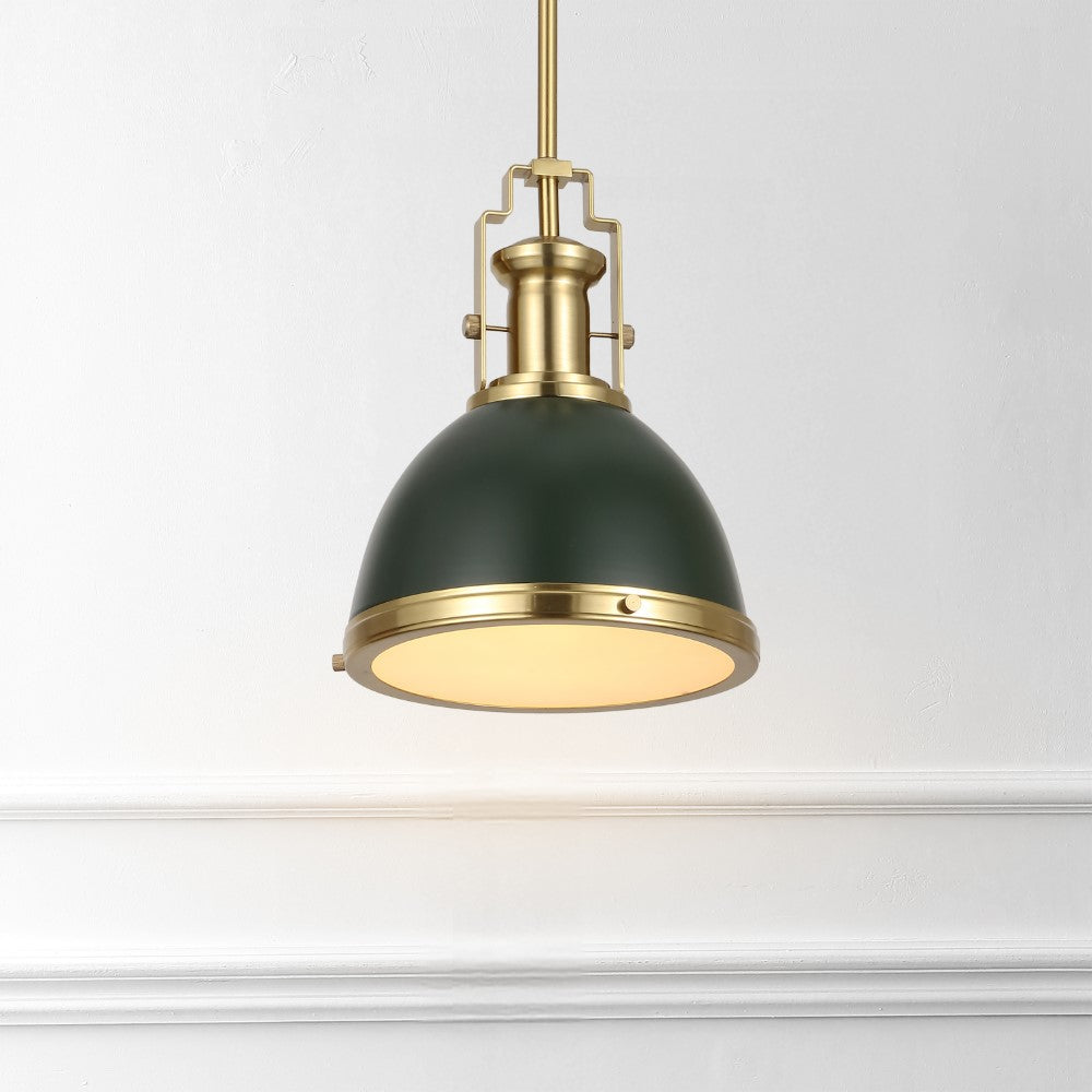 Patterson Adjustable Iron/Glass Vintage Classic LED Pendant