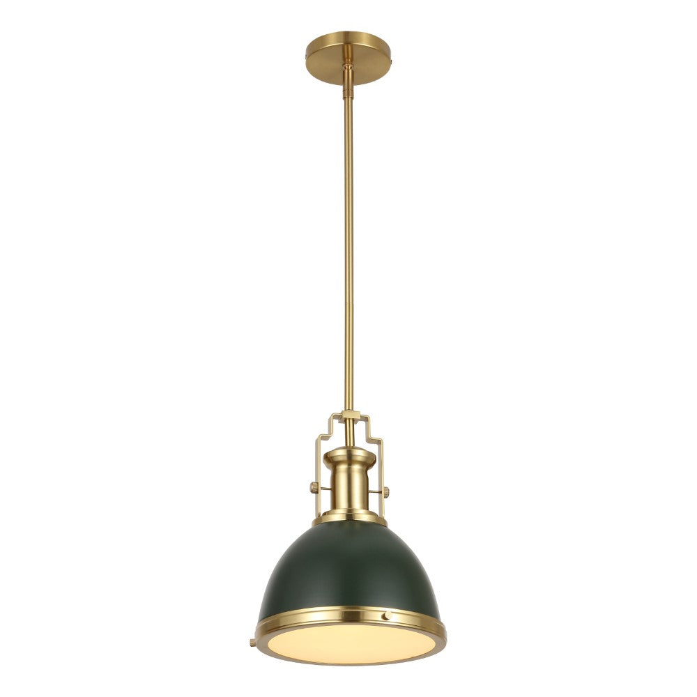 Patterson Adjustable Iron/Glass Vintage Classic LED Pendant