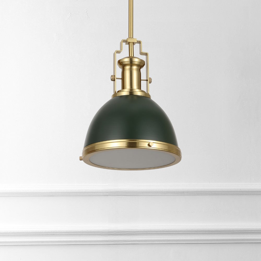 Patterson Adjustable Iron/Glass Vintage Classic LED Pendant