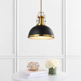 Patterson Adjustable Iron/Glass Vintage Classic LED Pendant