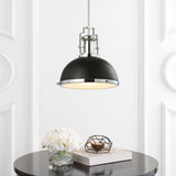 Patterson Adjustable Iron/Glass Vintage Classic LED Pendant