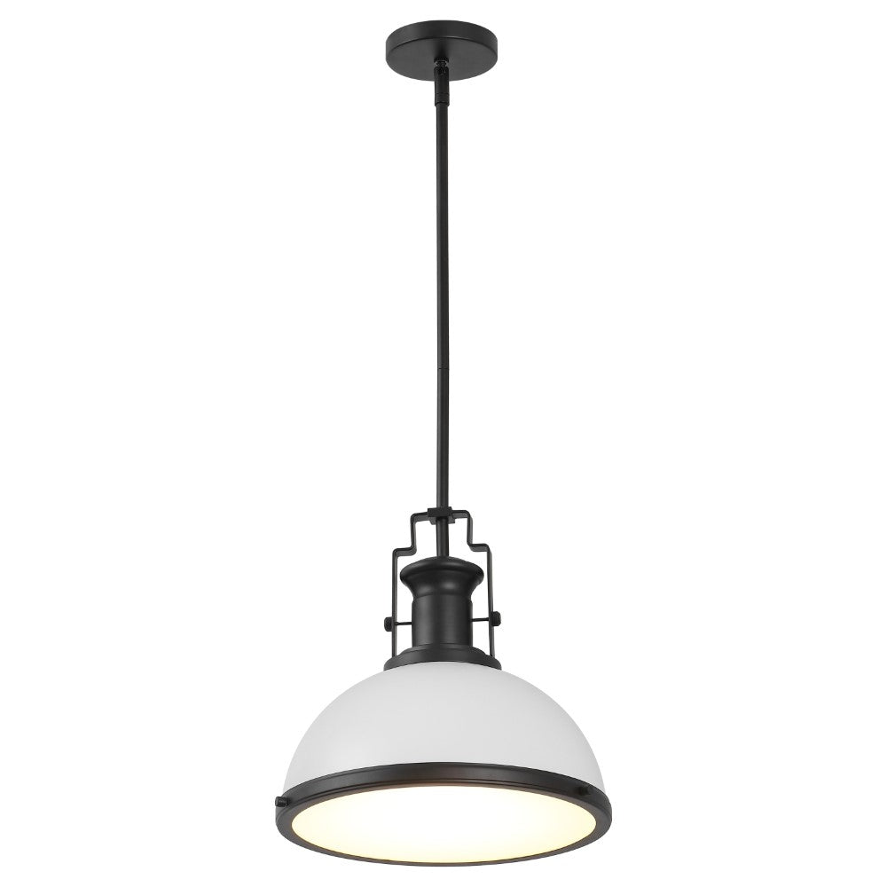 Patterson Adjustable Iron/Glass Vintage Classic LED Pendant