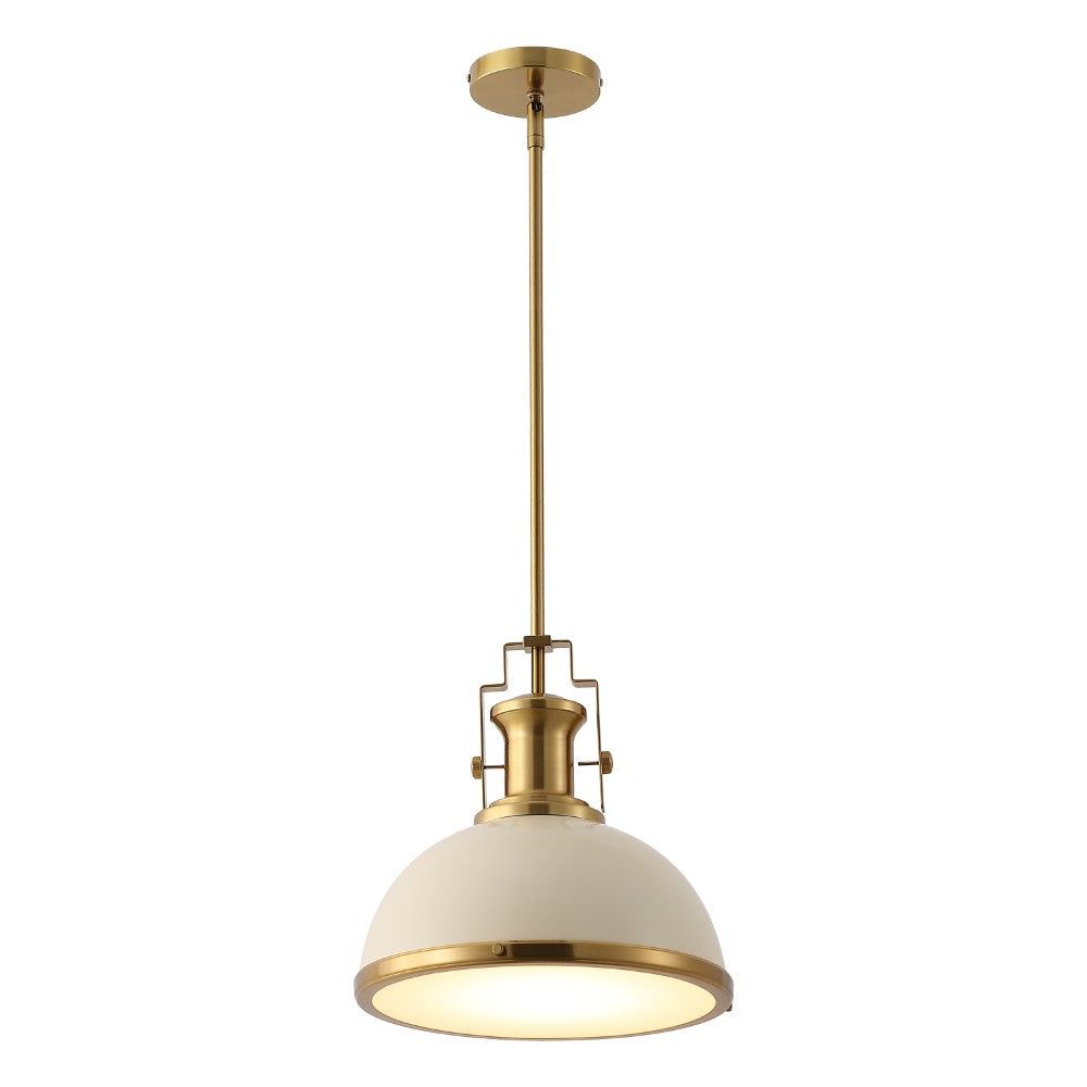 Patterson Adjustable Iron/Glass Vintage Classic LED Pendant