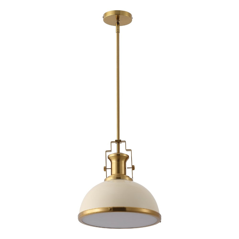 Patterson Adjustable Iron/Glass Vintage Classic LED Pendant