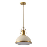 Patterson Adjustable Iron/Glass Vintage Classic LED Pendant