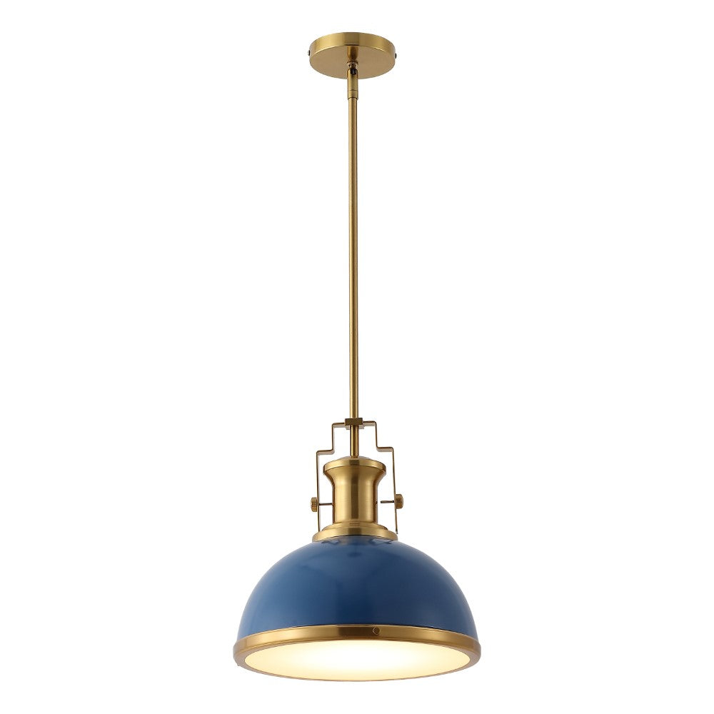 Patterson Adjustable Iron/Glass Vintage Classic LED Pendant