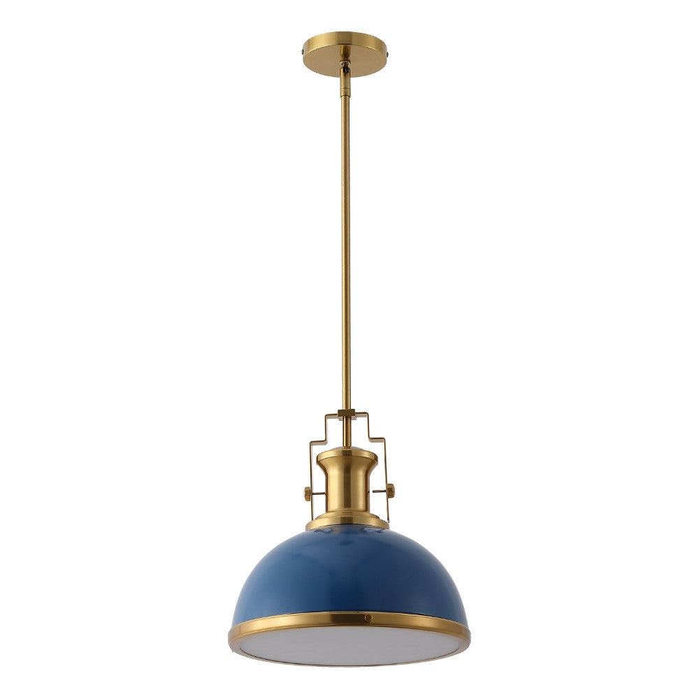 Patterson Adjustable Iron/Glass Vintage Classic LED Pendant