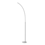 Ervin 64" Metal Minimalist Modern LED Integrated Floor Lamp