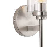 Juno 13" Farmhouse Industrial Iron Cylinder LED Sconce