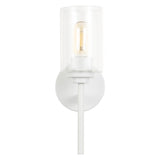 Juno 13" Farmhouse Industrial Iron Cylinder LED Sconce