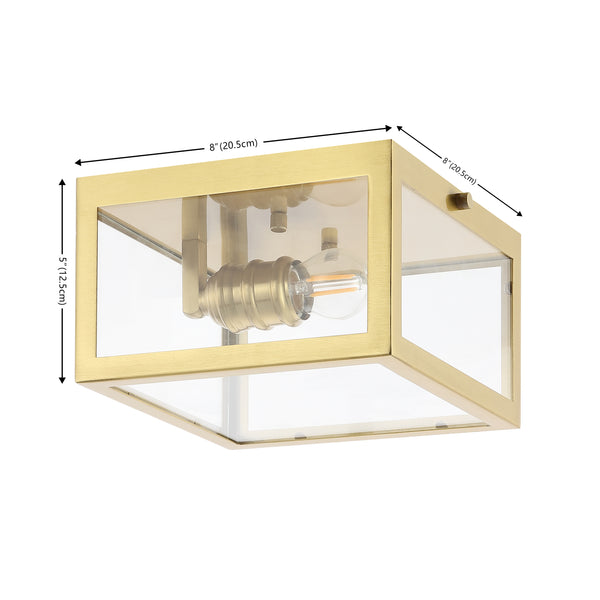 Dimension Image Brass Gold / 1 Light