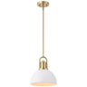 White/Brass Gold