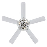 Kristin 52" Crystal/Metal Modern Glam Drum LED Ceiling Fan With Remote