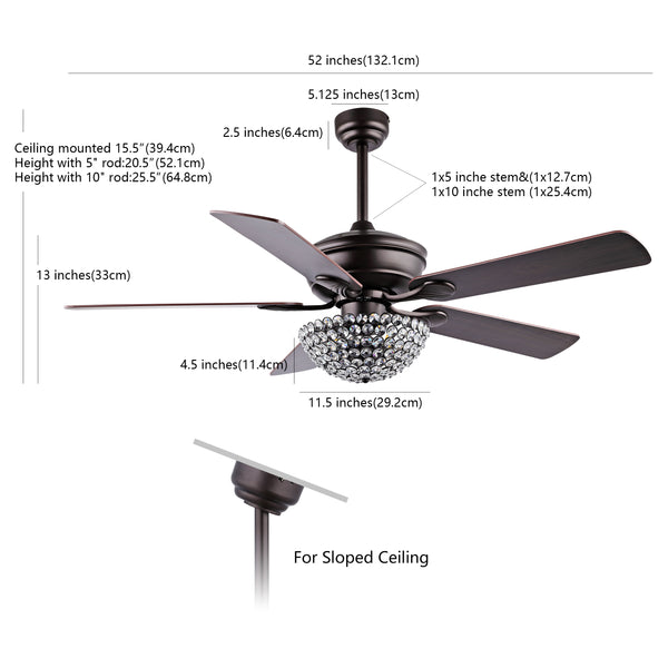 Dimension Image Oil Rubbed Bronze / 3 Light