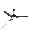 Dark Brown Wood Finish/White