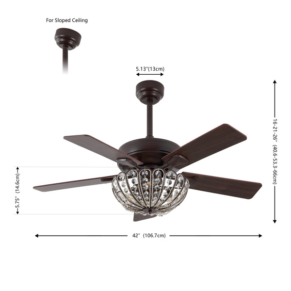 Dimension Image Oil Rubbed Bronze/Red Cherry/Dark Walnut / 3 Sockets