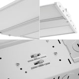 Plumsicle23.75 in. 220-Watt Integrated LED Shop Light with 28600 Lumens 5000K, White