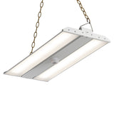 Abra 23.75 in. 220-Watt Integrated LED Motion Sensor Shop Light with 28600 Lumens 5000K, White