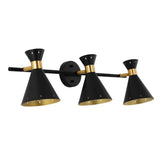 Brian 18.25" Iron Retro Contemporary LED Track Light