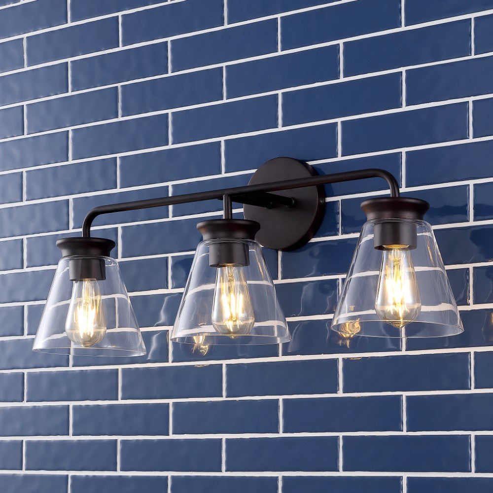 Mabel Modern Farmhouse Iron LED Vanity
