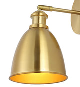 Bowen 6.5" Farmhouse Bohemian Iron LED Sconce Set 2