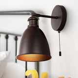 Bowen 6.5" Farmhouse Bohemian Iron LED Sconce Set 2
