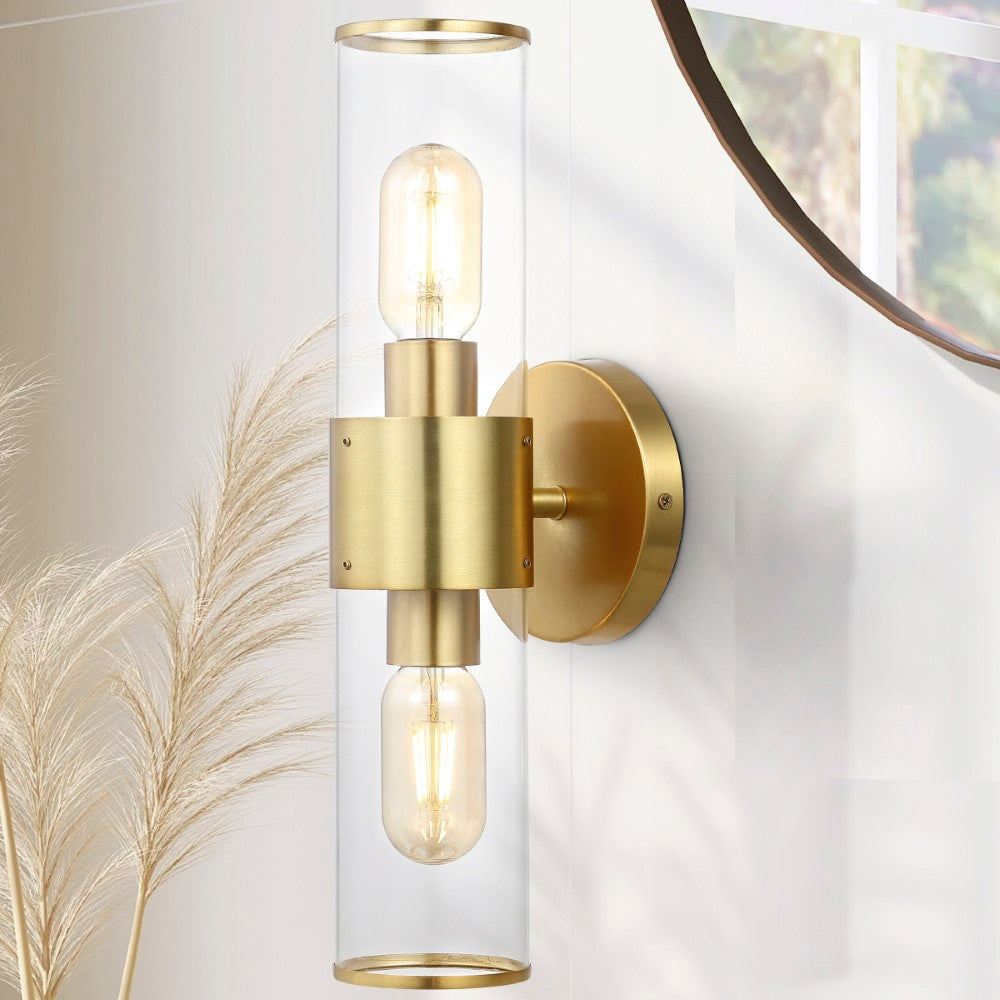 Smitten Mid-Century Modern Iron/Acrylic LED Sconce