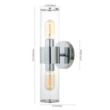 Smitten Mid-Century Modern Iron/Acrylic LED Sconce