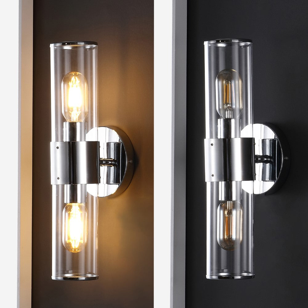 Smitten Mid-Century Modern Iron/Acrylic LED Sconce